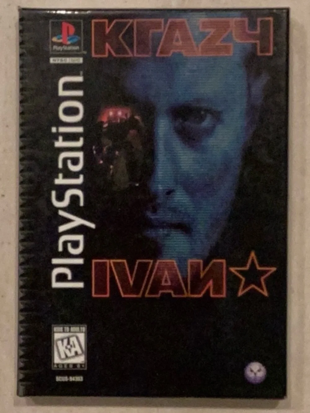 Krazy Ivan PlayStation Long Box PS1 Game PS1 CIB Tested